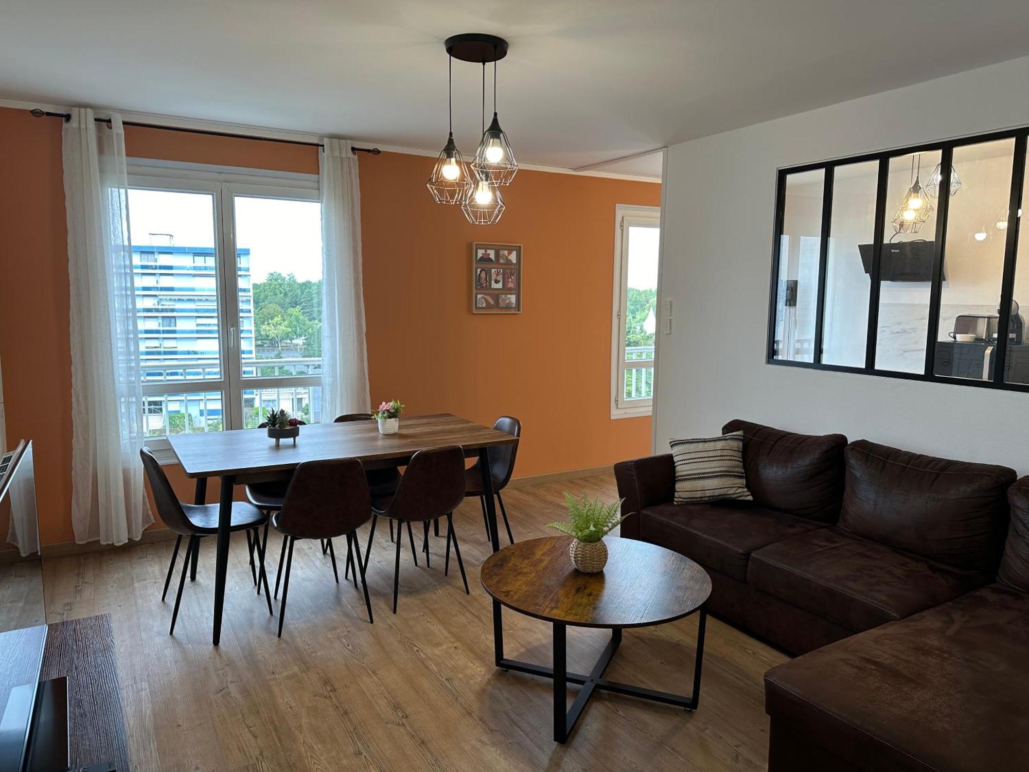 Le Grand Parc 13 - 2 Chambres - Wifi - Parking Châteauroux Eksteriør bilde